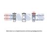 AKS DASIS 0K2N161570 Expansion Valve, air conditioning